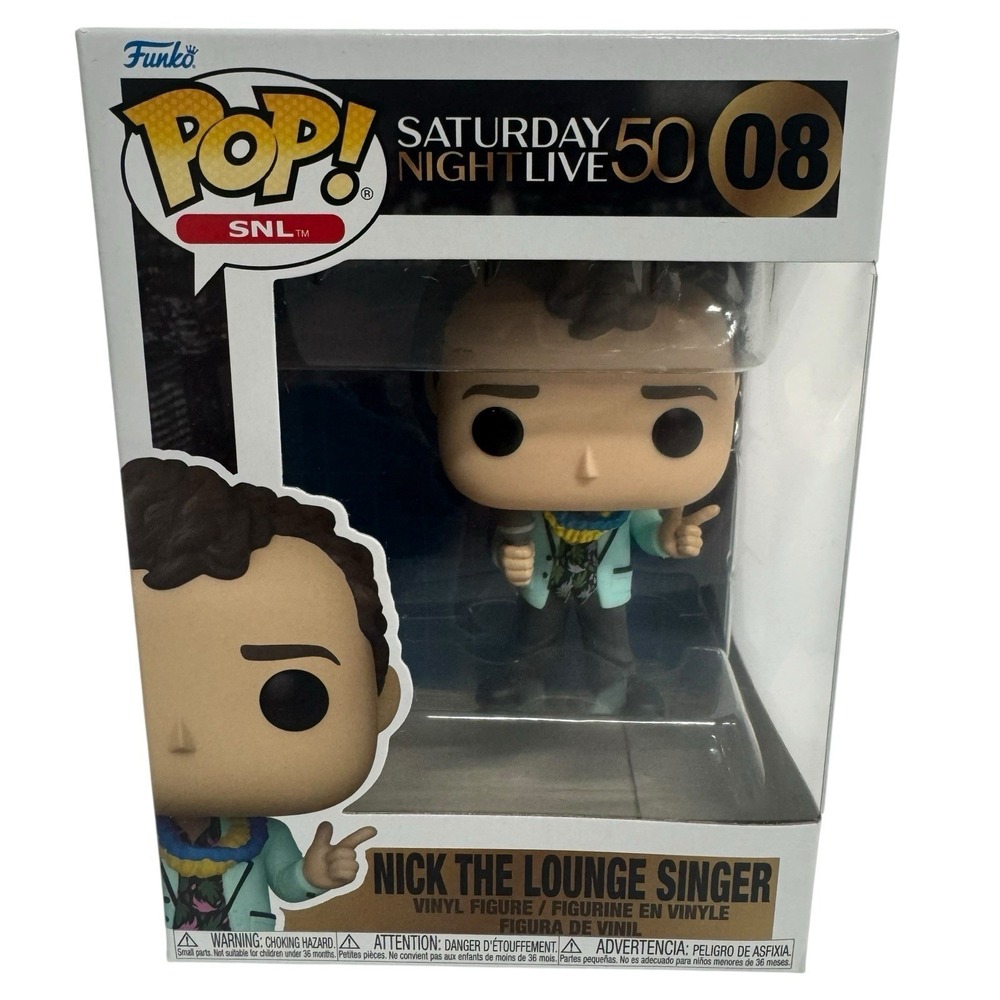 Funko POP SNL Nick The Lounge Singer 08 Bill Murray Saturday Night Live Figure
